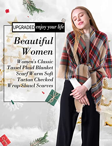 Bess Bridal Plaid Blanket Scarf Bess Bridal Plaid Blanket Scarf